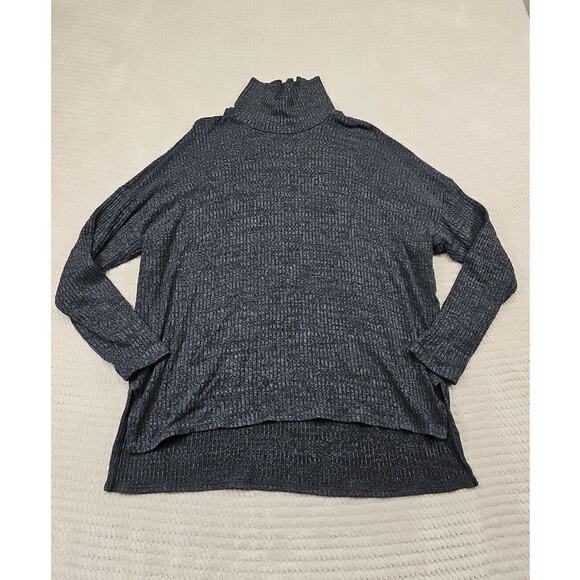 American Eagle Outfitters Tops - American Eagle Shirt Womens Large Ribbed Soft & Sexy Plush Turtle Neck Oversized